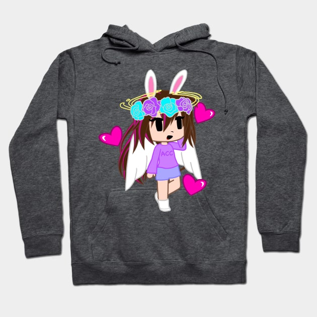 Audrina's Creative Crafting 2021 Merch (character only) Hoodie by ParaholiX